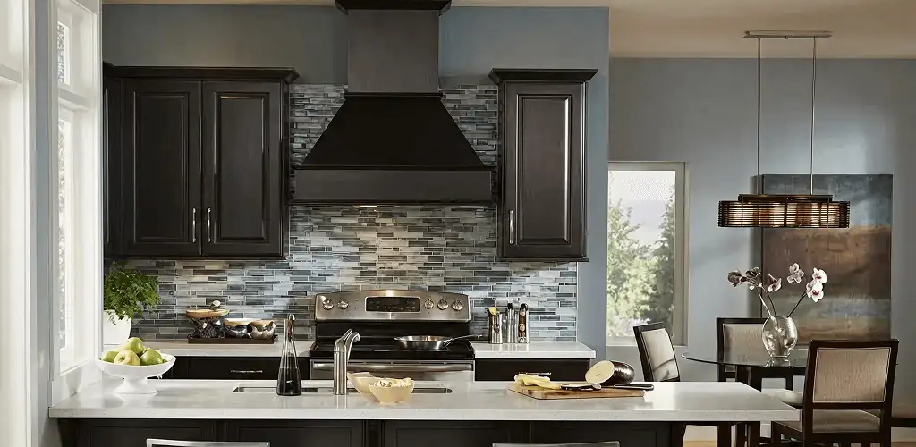 Kitchen cabinet painting and refinishing in a modern kitchen in Orlando, FL